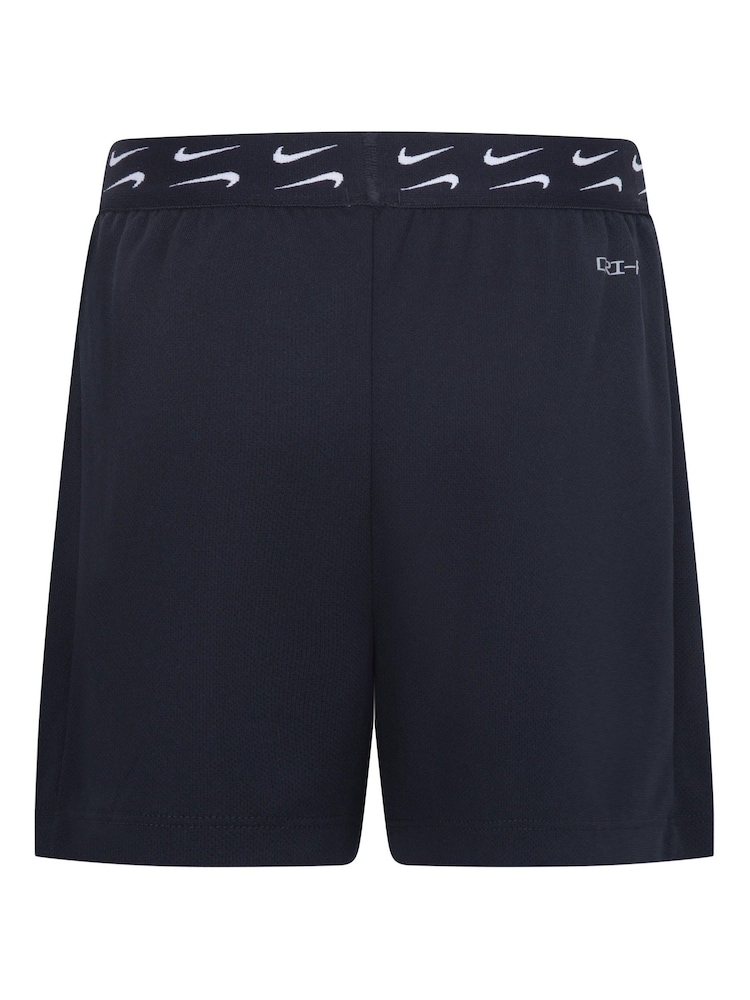 Nike Black Little Kids Trophy Shorts - Image 2 of 7 Nike Black Little Kids Trophy Shorts - Image 2 of 7