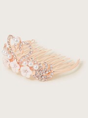 Monsoon Gold Swan Garden Tiara - Image 1 of 2
