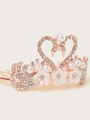 Monsoon Gold Swan Garden Tiara - Image 2 of 2