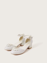 Monsoon Silver Butterfly Gem Two Part Heels - Image 2 of 3