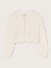 Monsoon Natural Darcy Fluffy Cardigan - Image 1 of 1