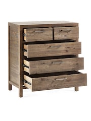 Julian Bowen Cashew Heritage Chest of Drawers - Image 6 of 6