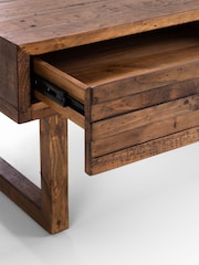 Julian Bowen Cashew Woburn 2 Drawer Coffee Table - Image 6 of 6