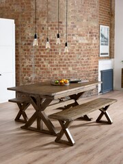 Julian Bowen Cashew Chatsworth Bench - Image 1 of 6