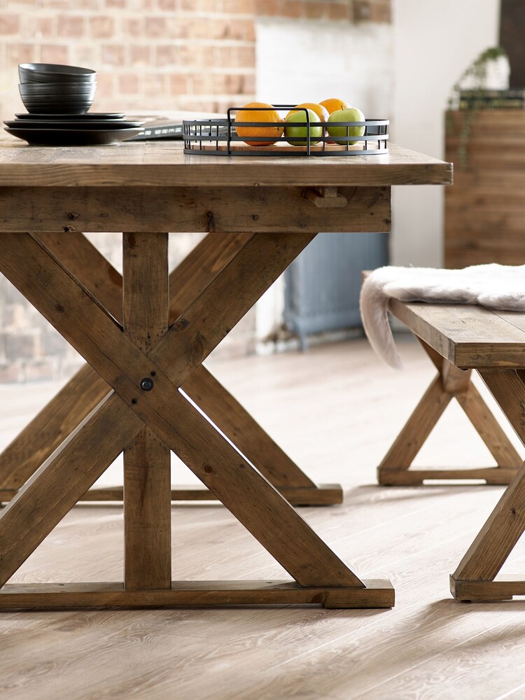Julian Bowen Cashew Chatsworth Bench - Image 2 of 6