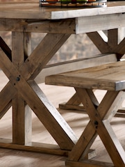 Julian Bowen Cashew Chatsworth Bench - Image 3 of 6