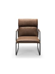 Julian Bowen Brown Gramercy Chair - Image 3 of 4