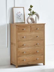Julian Bowen Brown Mallory Drawer Chest - Image 1 of 2