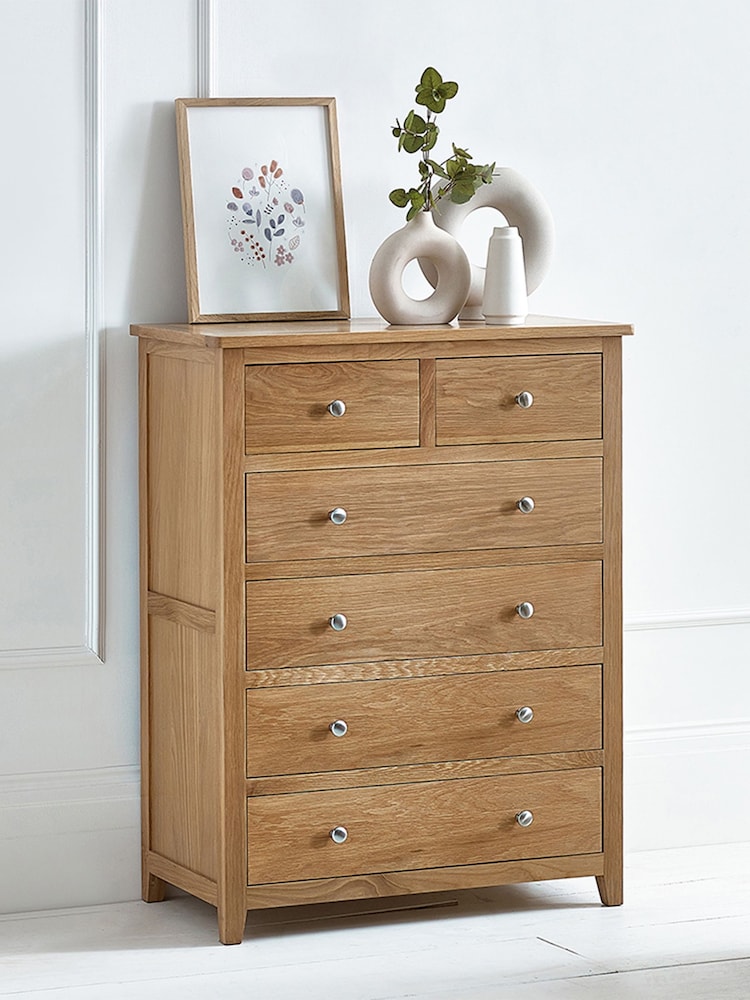 Julian Bowen Brown Mallory Drawer Chest - Image 1 of 2