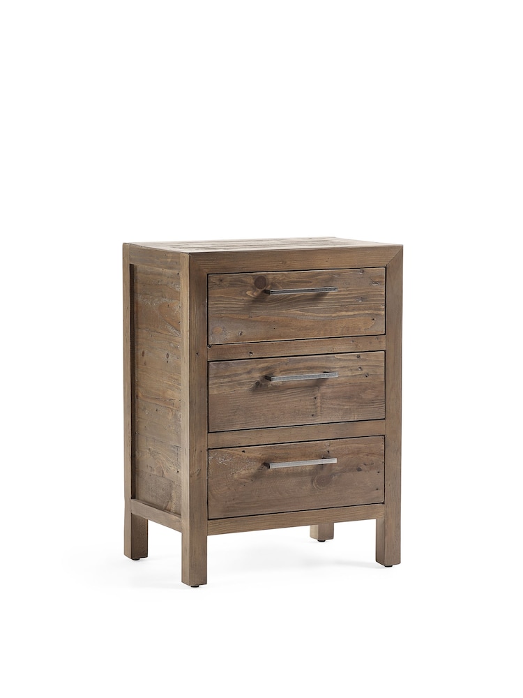 Julian Bowen Cashew Heritage 3 Drawer Bedside - Image 2 of 6