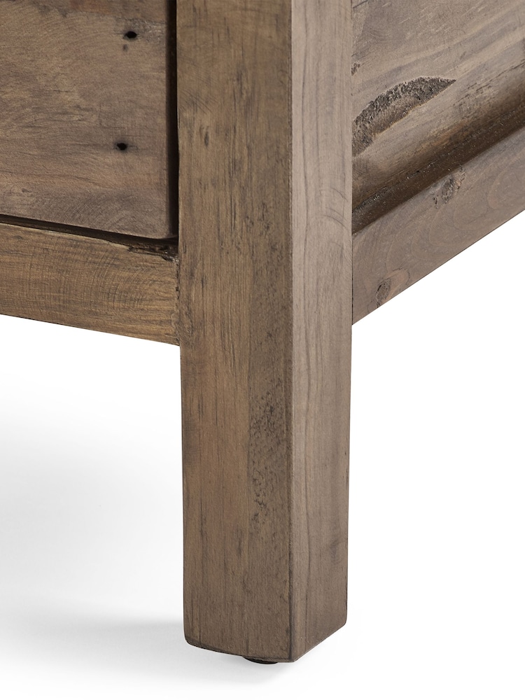 Julian Bowen Cashew Heritage 3 Drawer Bedside - Image 6 of 6