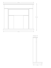 Be Modern White Madalyn Micro Marble Electric Fireplace - Image 5 of 5