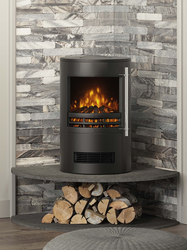 Be Modern Black Tunstall Freestanding Electric Stove - Image 2 of 7