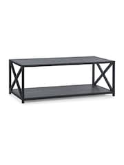 Julian Bowen Black Ash Lima Coffee Table - Image 2 of 4