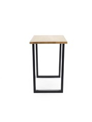 Julian Bowen Oak and Metal Brooklyn Bar Table - Image 4 of 5