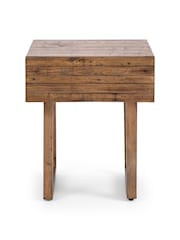 Julian Bowen Cashew Woburn 1 Drawer Lamp Table - Image 2 of 6