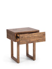 Julian Bowen Cashew Woburn 1 Drawer Lamp Table - Image 4 of 6