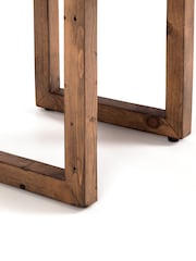 Julian Bowen Cashew Woburn 1 Drawer Lamp Table - Image 6 of 6