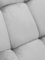 Julian Bowen Grey Lucerne Velvet Chair - Image 4 of 4