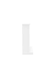 Be Modern White Carter 52 Micro Marble Electric Fireplace - Image 4 of 5