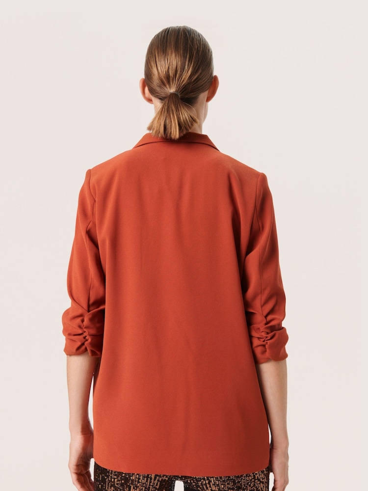 Soaked in Luxury Shirley 3/4 Sleeve Open Front Blazer - Image 2 of 6