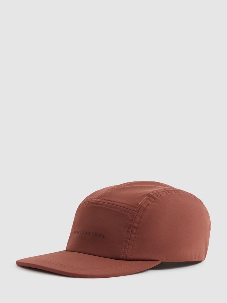 Rostbraun - Reiss Remy Castore Wasserabweisende Baseball-Cap - Bild 1 von 4 Rostbraun - Reiss Remy Castore Wasserabweisende Baseball-Cap - Bild 1 von 4