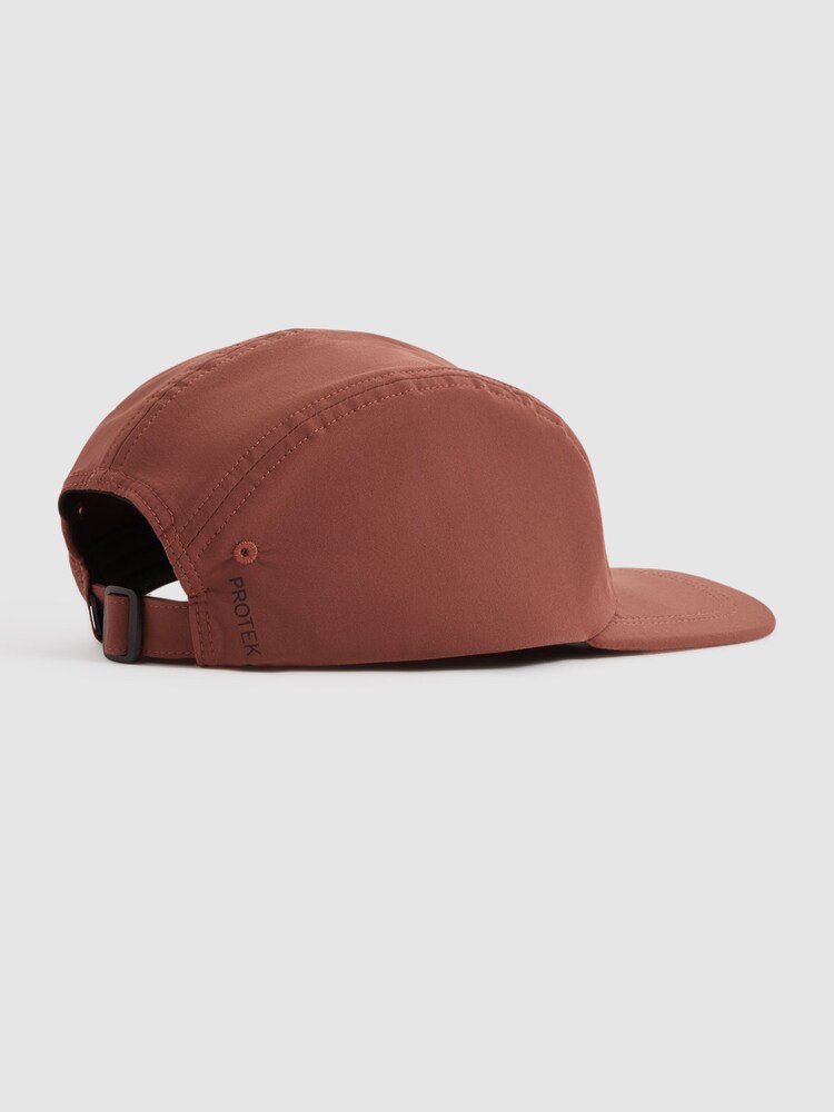 Reiss Rust Remy Castore Water Repellent Baseball Cap - Image 3 of 4
