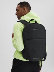 Reiss Black Cassian Castore Adjustable Backpack - Image 2 of 5