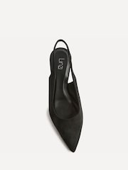 Linzi Black Janelle Wedge Court Heels - Image 4 of 5