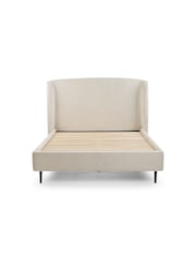 Julian Bowen Ivory Eden Bouclé Bed - Image 4 of 6