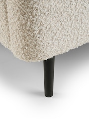 Julian Bowen Ivory Eden Bouclé Bed - Image 6 of 6