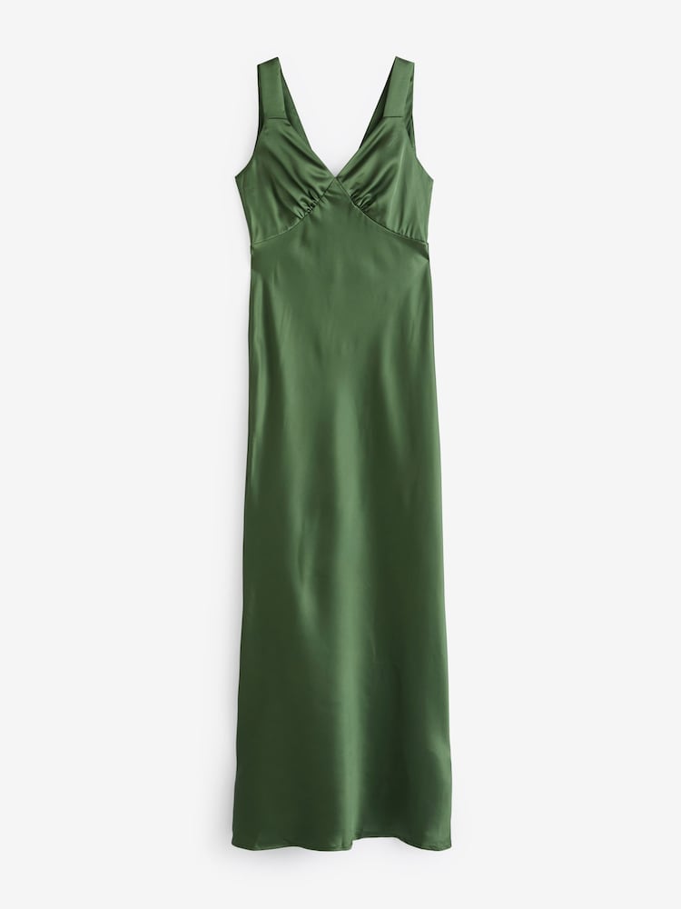Rewritten Amelia V-Neck Bridesmaid Dress - Image 5 of 5