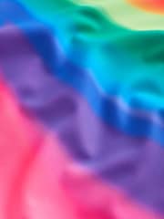 Bright Rainbow Double Strap Swimsuit (3-16yrs) - Image 3 of 4