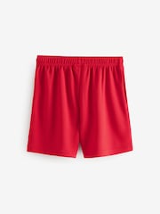 Red Single Sports Shorts (3-16yrs) - Image 2 of 3