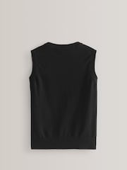 Black School Tank Top (3-16yrs) - Image 2 of 2