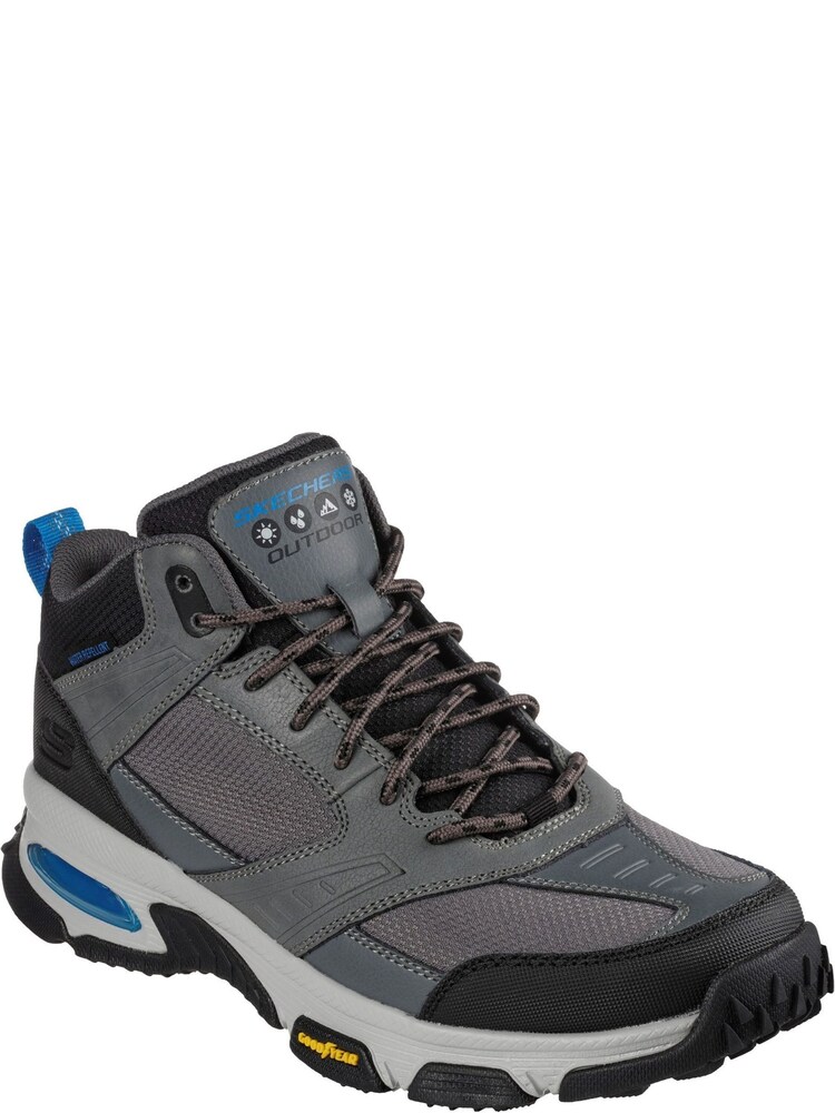 Skechers Grey Skech-Air Envoy Bulldozer Trainers - Image 2 of 5