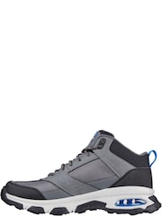 Skechers Grey Skech-Air Envoy Bulldozer Trainers - Image 3 of 5