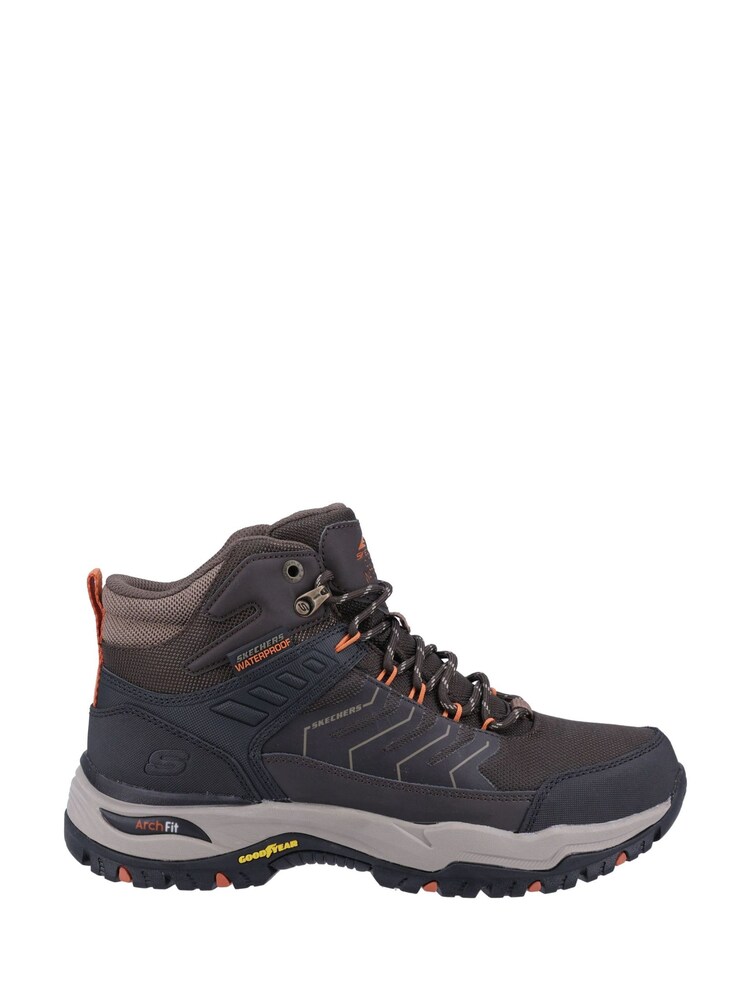 Skechers Grey Arch Fit Dawson Raveno Hiking Boots - Image 1 of 4