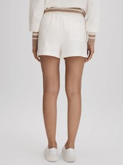 Reiss Lexi short met strepen en tailleband met trekkoord - Image 5 of 6