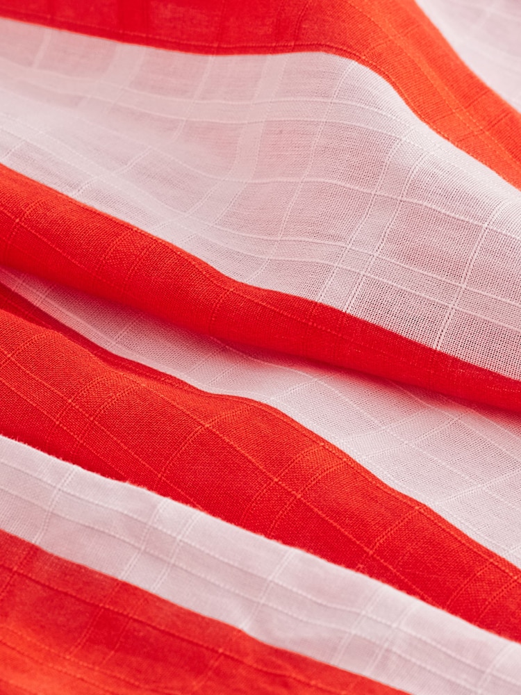 Rot/Pink gestreift - Bandeau-Minikleid - Bild 7 von 7