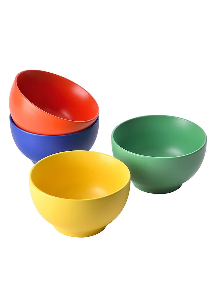 Benetton Set of 4 Multi Stoneware Bowls - Image 1 of 3