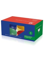 Benetton Set of 4 Multi Stoneware Bowls - Image 3 of 3