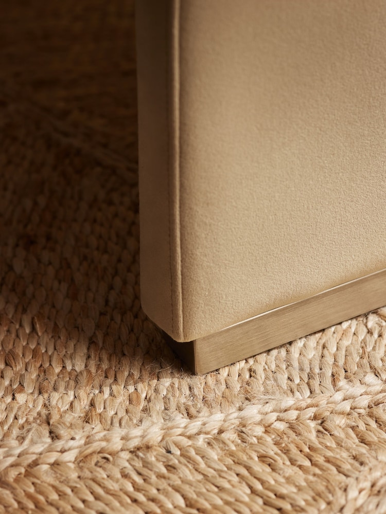 Soft Velvet Camel N. Premium Raya Dining Chair - Image 2 of 11