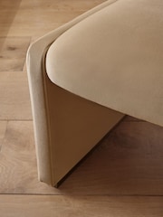 Soft Velvet Camel N. Premium Raya Dining Chair - Image 3 of 12