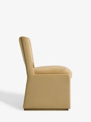 Soft Velvet Camel N. Premium Raya Dining Chair - Image 9 of 12