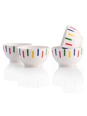 Benetton Set of 4 Multi New Bone China Bowls - Image 2 of 6