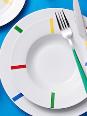 Benetton 12 Pieces Yemek Takımı Seti 12 Pieces Set - Image 5 of 6