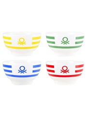 Benetton Set of 2 Multi Porcelain Bowls - Image 1 of 5