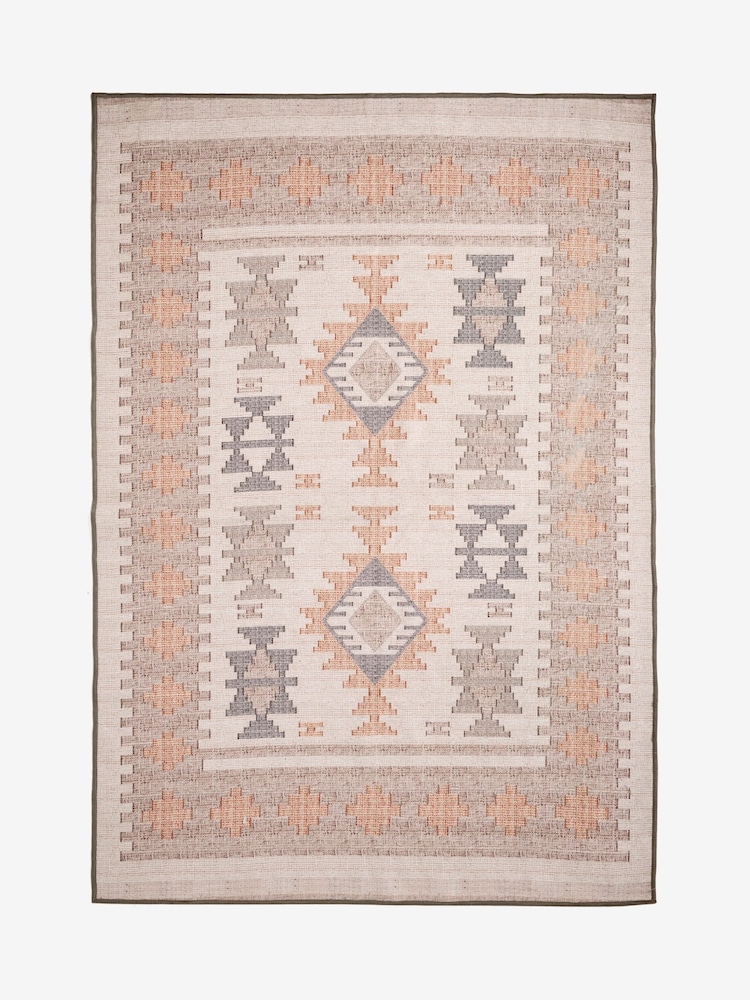 Natural Washable Lima Kilim Rug - Image 5 of 5