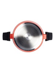 Benetton Red Forged Aluminium 28CM Saucepan With Lid - Image 3 of 5